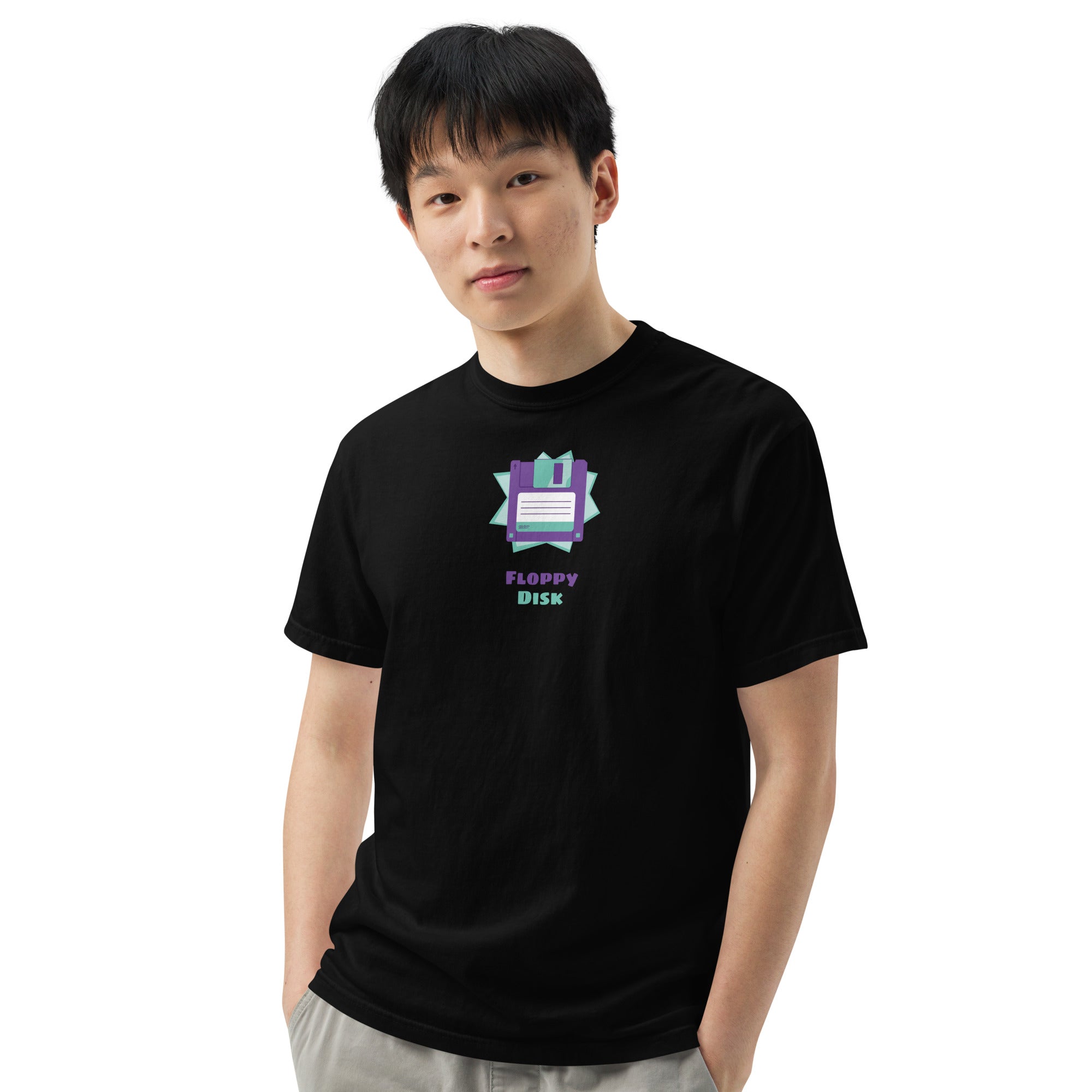 FLOPPY DISK LIGHT WEIGHT, HIGH QUALITY T-SHIRT