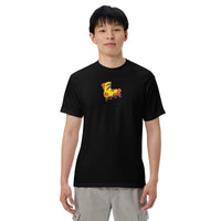 Black t-shirt centered front