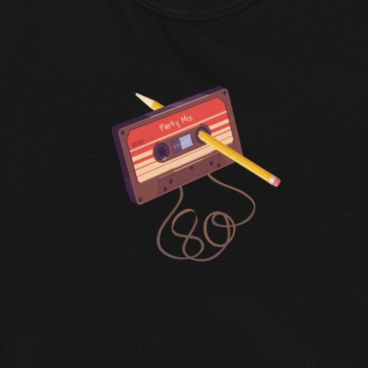 CASSETTE REWIND -LIGHTWEIGHT, HIGH QUALITY T-SHIRT