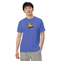 Flo blue t-shirt front view
