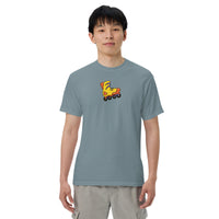 Ice blue t-shirt straight-on view