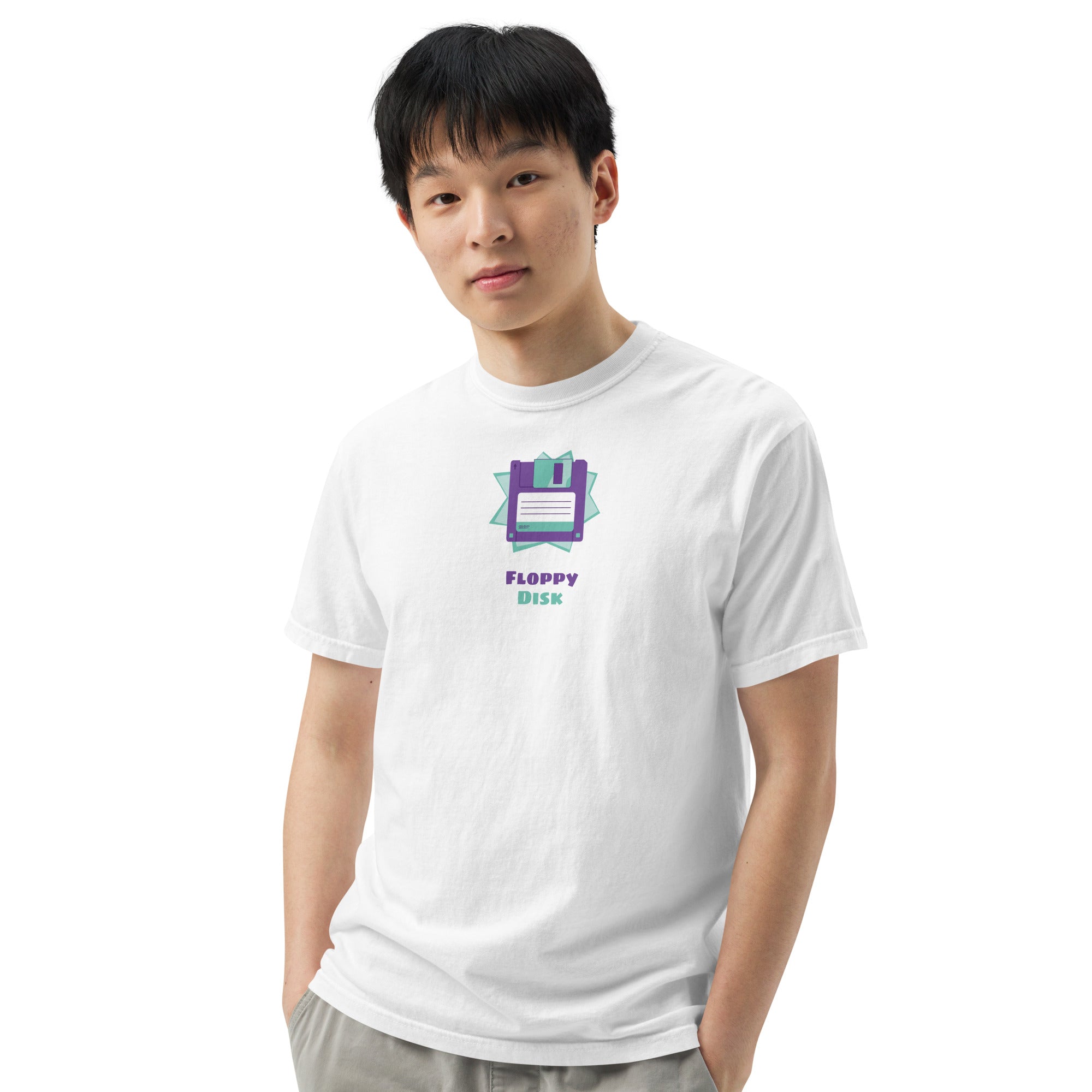 FLOPPY DISK LIGHT WEIGHT, HIGH QUALITY T-SHIRT