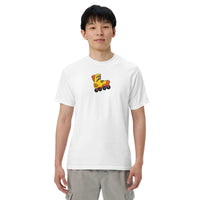 White t-shirt centered front view