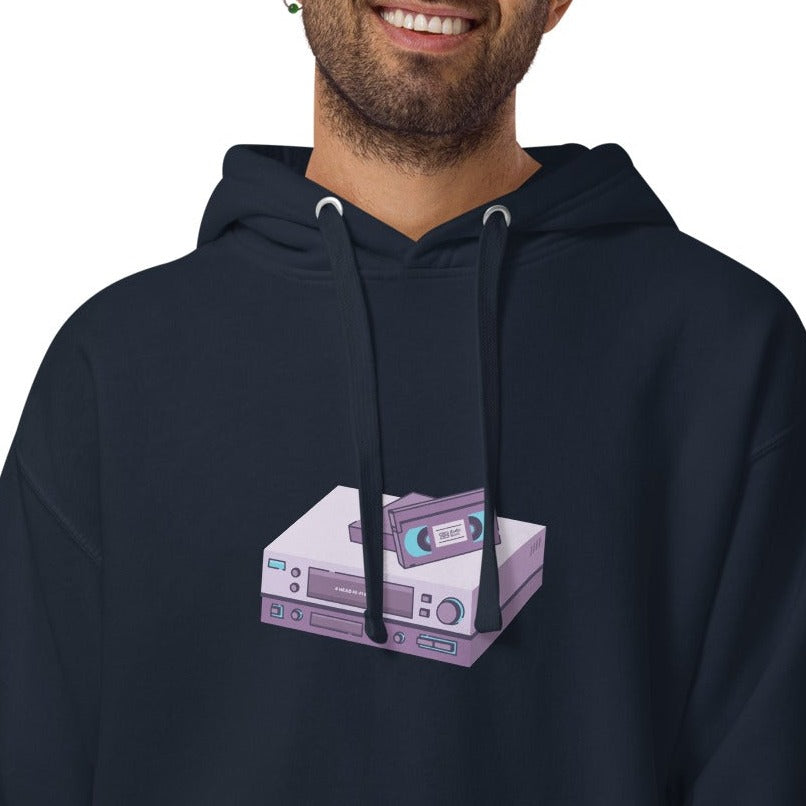 VHS TAPE -  HIGH QUALITY ECO HOODIE